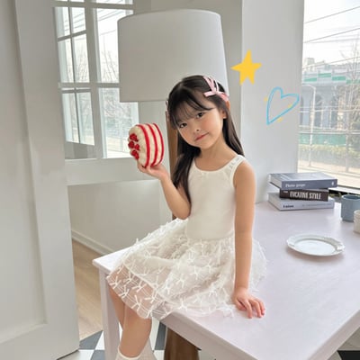 芭蕾舞伶 連身無袖蓬蓬裙6