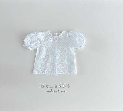 公主袖透氣上衣1