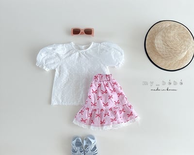 公主袖透氣上衣2