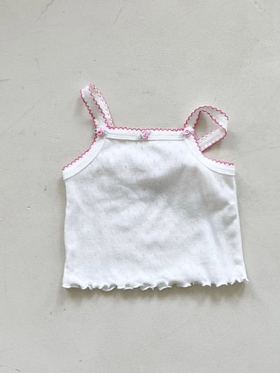 小花捲邊上衣14