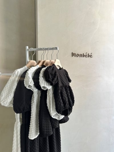 小格紋套裝爬服3