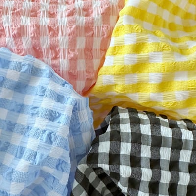 華夫格無袖套裝8