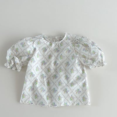 公主袖透氣上衣10