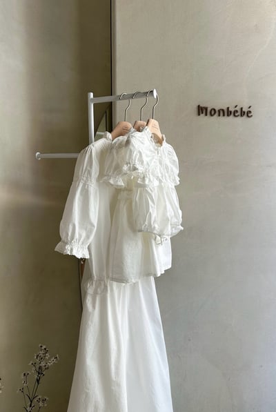 公主袖套裝爬服11