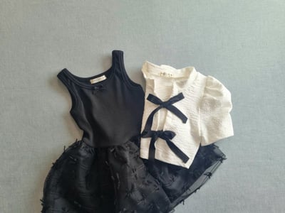 芭蕾舞伶 連身無袖蓬蓬裙13