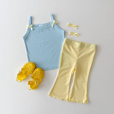 蝴蝶結細肩帶小背心10