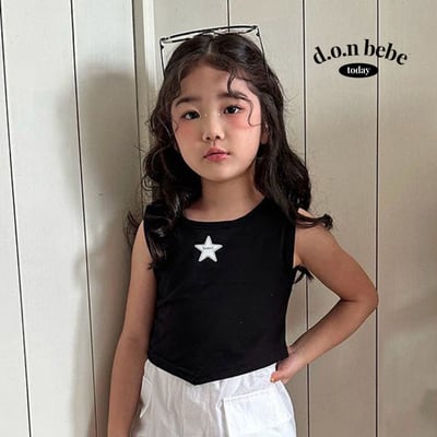 星星無袖背心 下擺造型剪裁3