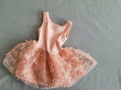 芭蕾舞伶 連身無袖蓬蓬裙14