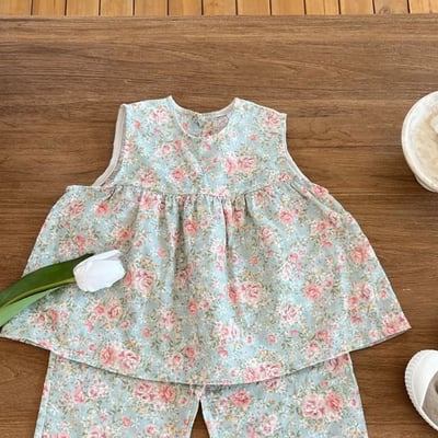 花朵背心套裝10