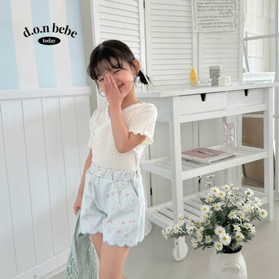 甜心花邊彈性短褲2