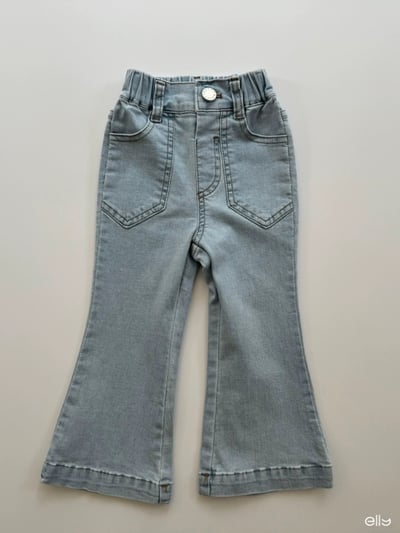 洋氣喇叭牛仔褲5