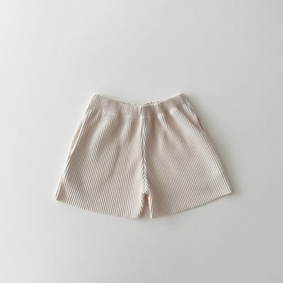 立領條紋襯衫套裝3