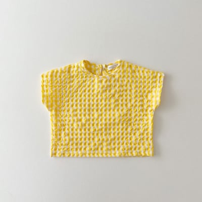 華夫格無袖套裝4