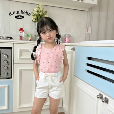 荷葉滾邊無袖上衣5