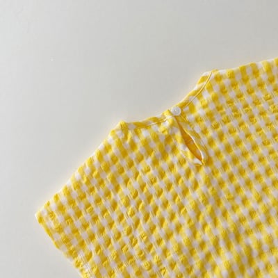 華夫格無袖套裝5