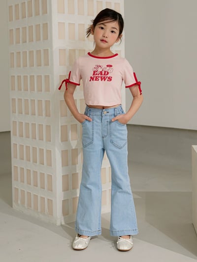 洋氣喇叭牛仔褲4