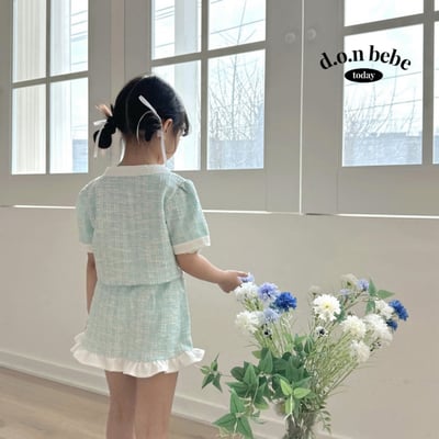 氣質小香風 滾邊裙套裝5