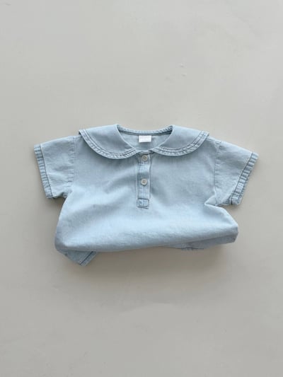 海軍領短袖套裝4