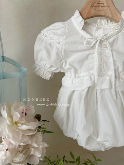 公主袖套裝爬服4