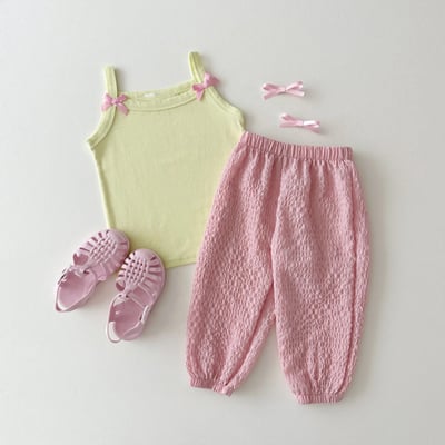 蝴蝶結細肩帶小背心9