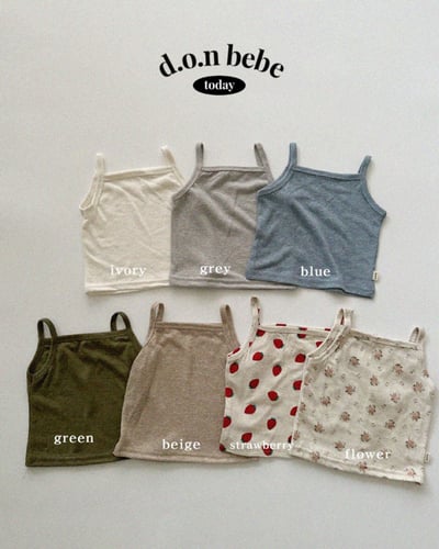 小寶寶吊帶上衣 7色1