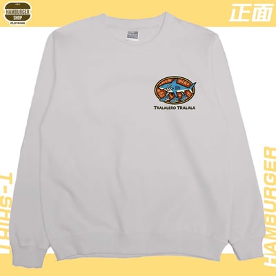 那個鯊魚(大學T)Hamburger T-shirt shop10