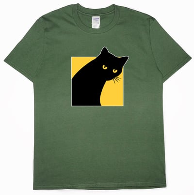 黑貓(短T)Hamburger T-shirt shop14