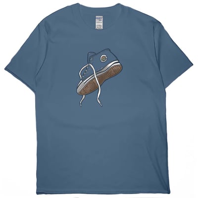 我的帆布鞋(短T)Hamburger T-shirt shop(NEW)3