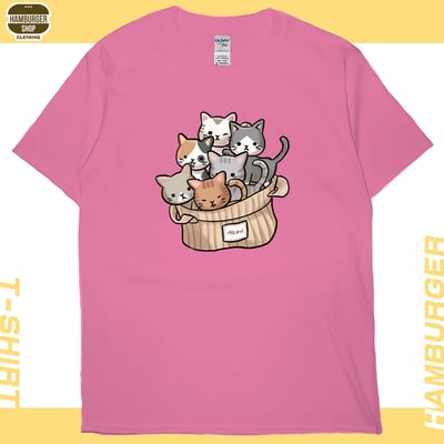 一堆貓一堆毛(短T)Hamburger T-shirt shop17