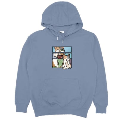 Comic Cat(帽T)Hamburger T-Shirt Shop18