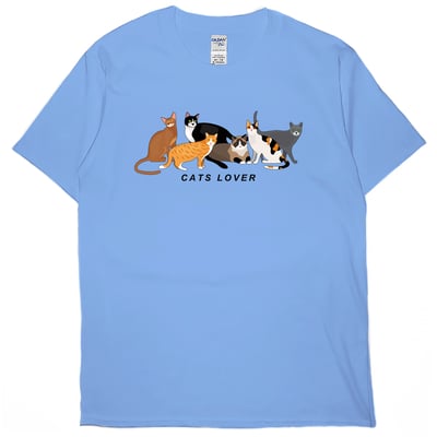 貓愛好者(短T)Hamburger T-shirt shop6