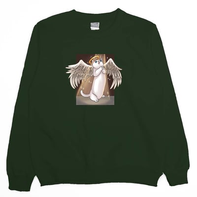 天使貓(大學T)Hamburger T-shirt shop7