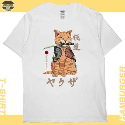 極道貓(短T)Hamburger T-shirt shop4