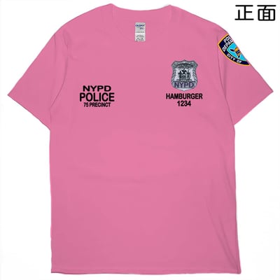 NYPD警察(短T)Hamburger T-shirt shop20
