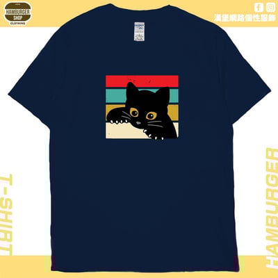 小黑貓(短T)Hamburger T-shirt shop19
