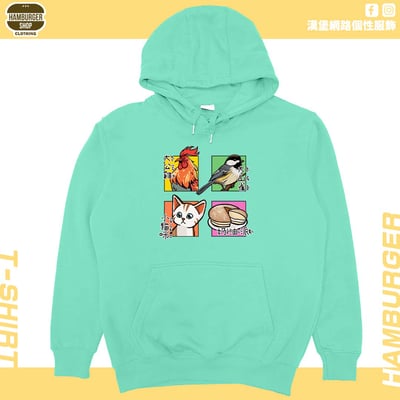 派對動物(帽T)Hamburger T-shirt shop15