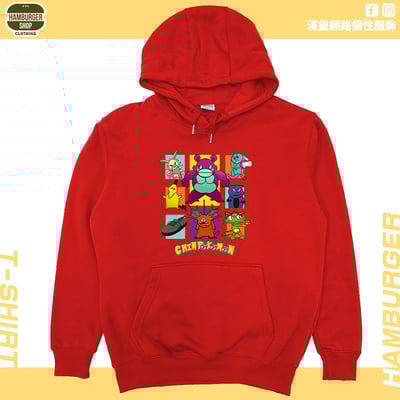 口袋怪獸(帽T)Hamburger T-shirt shop7