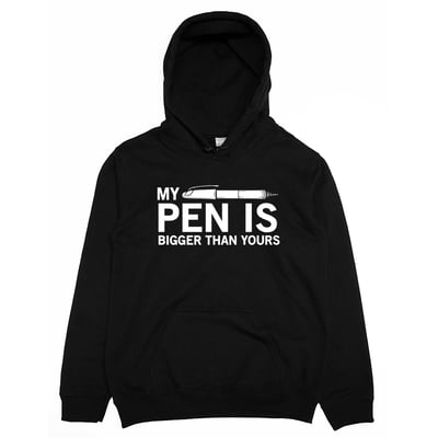 MY PEN IS BIGGER(帽T)Hamburger T-shirt shop2