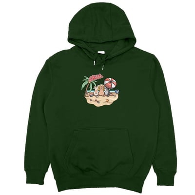 海邊放風(帽T)Hamburger T-Shirt Shop6