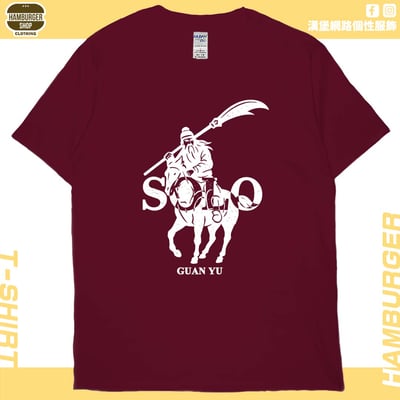 關羽SOLO(短T)Hamburger T-shirt shop1