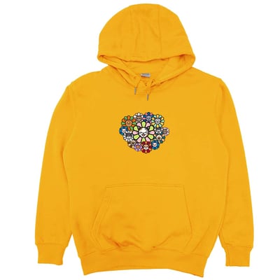 Cat flower(帽T)Hamburger T-Shirt Shop17