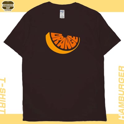 ORANGE(短T)Hamburger T-shirt shop8