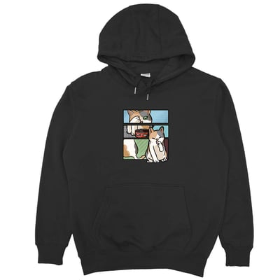 Comic Cat(帽T)Hamburger T-Shirt Shop3