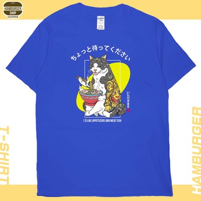 貓吃拉麵(短T)Hamburger T-shirt shop20