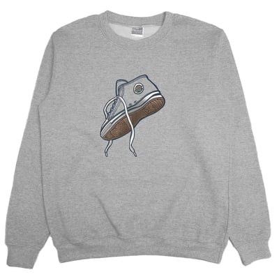 我的帆布鞋(大學T)Hamburger T-shirt shop8