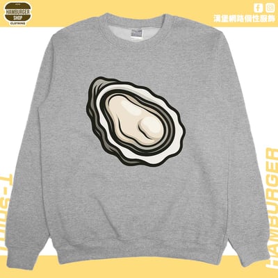 蚵仔(大學T)Hamburger T-shirt shop3