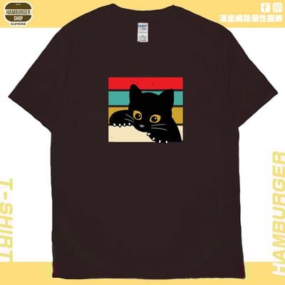 小黑貓(短T)Hamburger T-shirt shop11