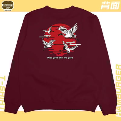 夕鶴(大學T)Hamburger T-shirt shop11
