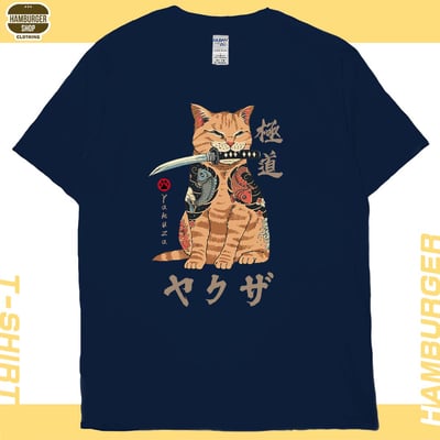 極道貓(短T)Hamburger T-shirt shop21