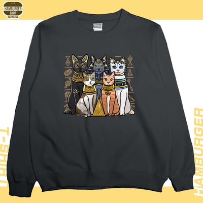 埃及貓2023(大學T)Hamburger T-shirt shop8